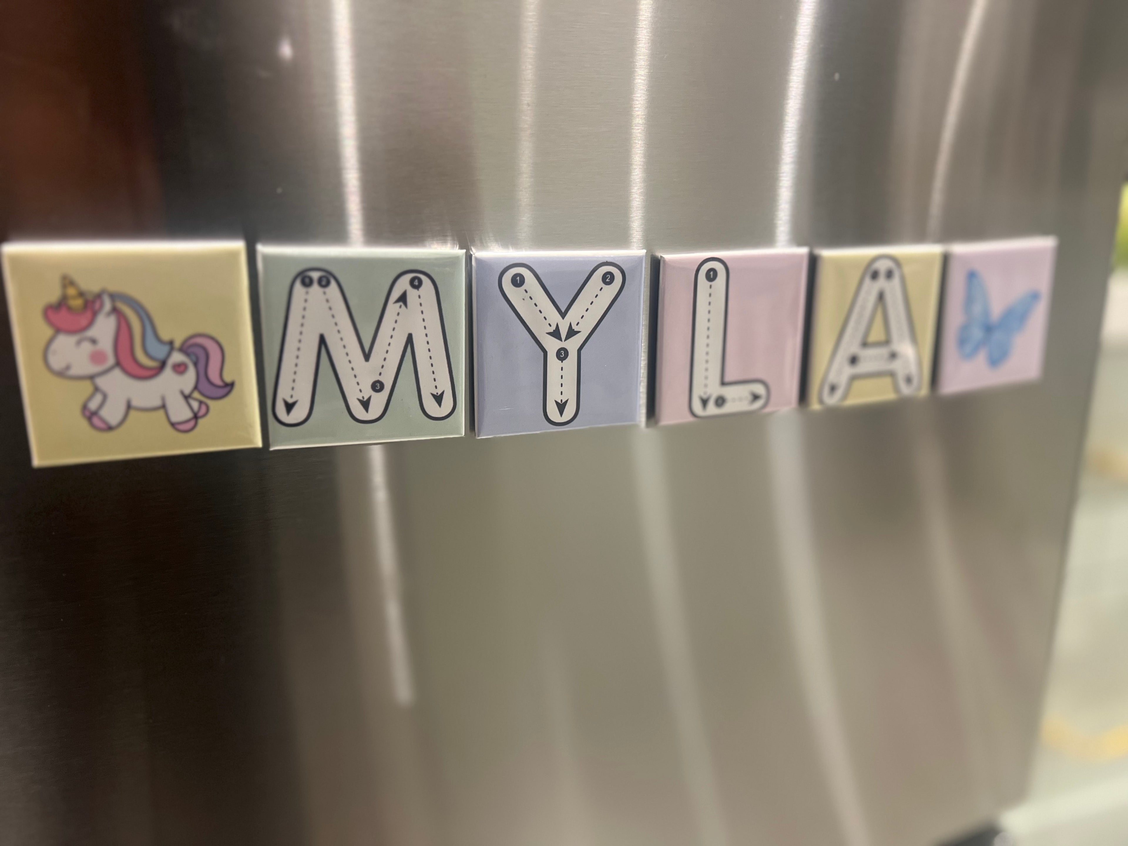 Traceable Name Magnets