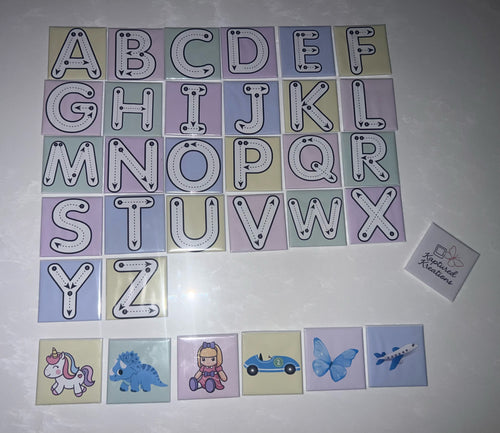 Traceable Alphabet Magnets